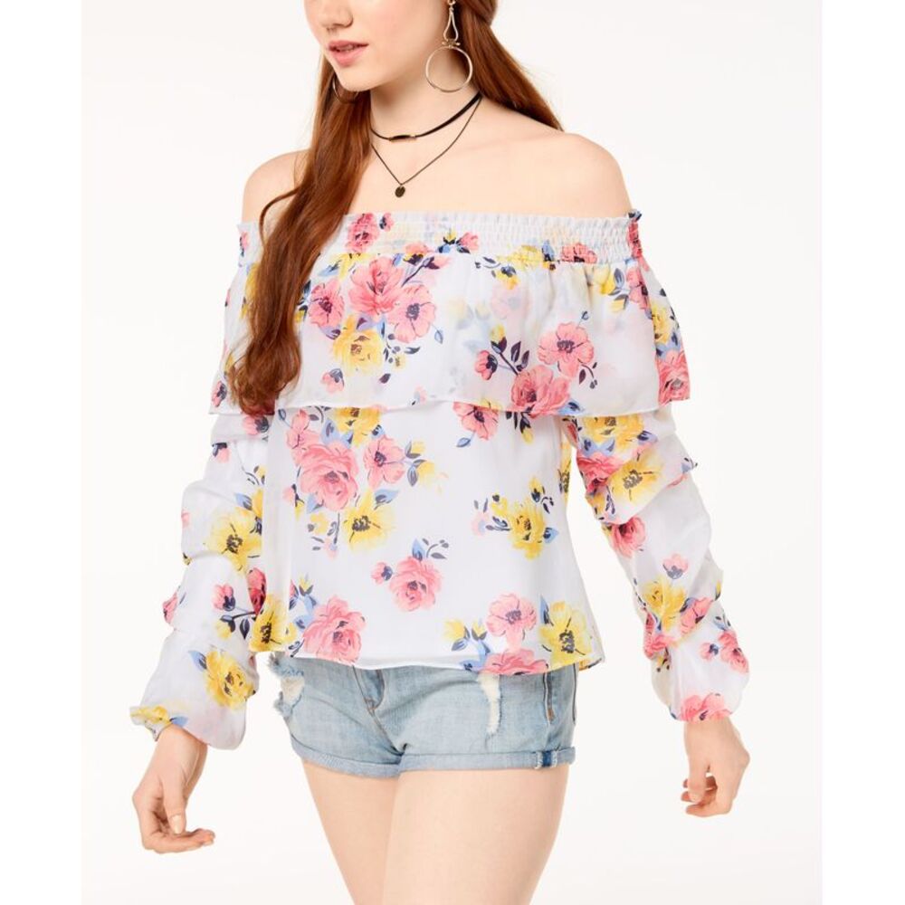 The Edit By Seventeen Juniors Off The Shoulder Top
